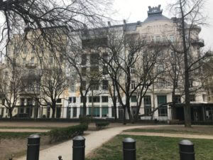 U. S. Embassy where Cardinal Mindszenty stayed 15 years