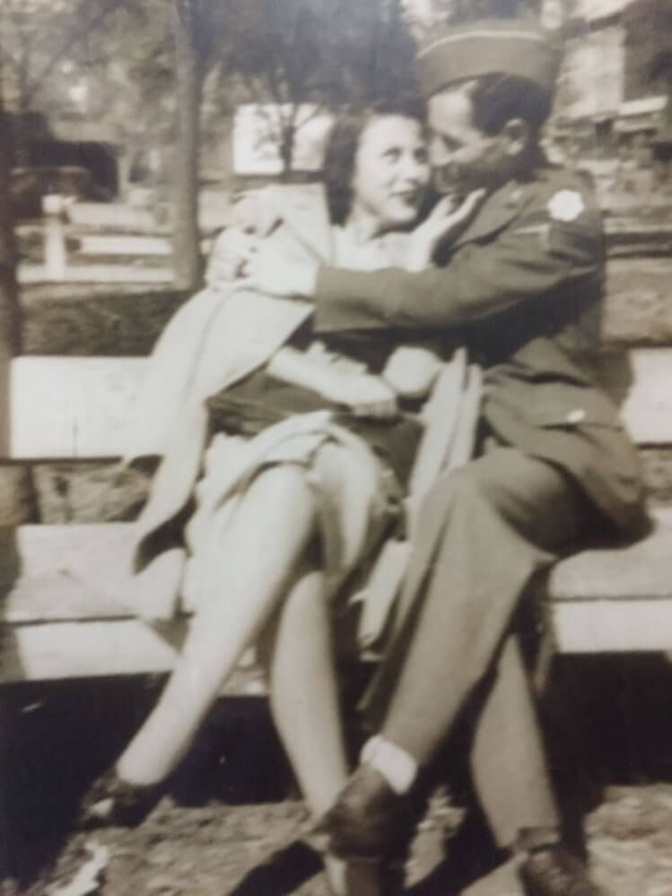 Mom and Dad in 1942