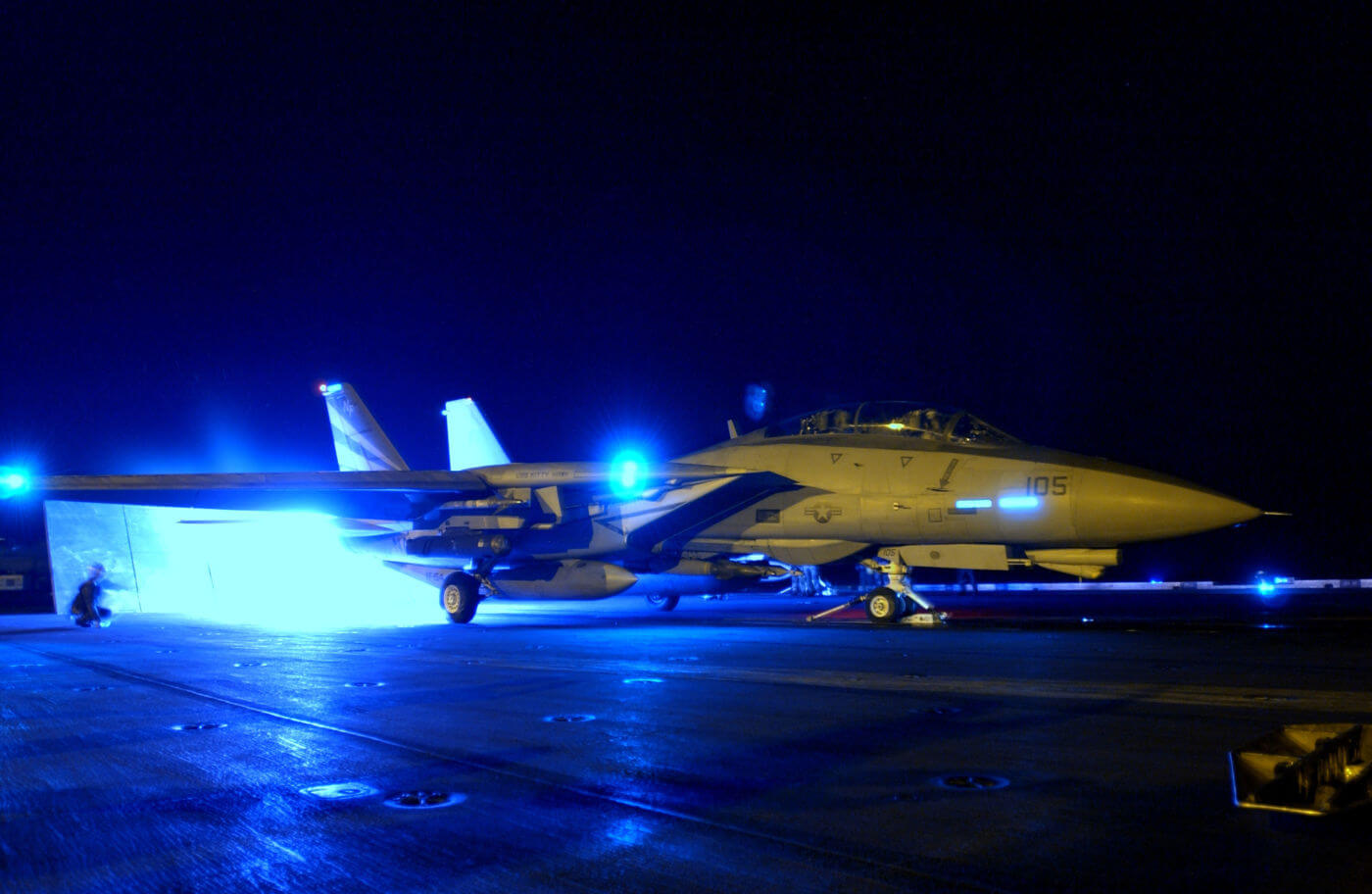 F-14A Night Launch