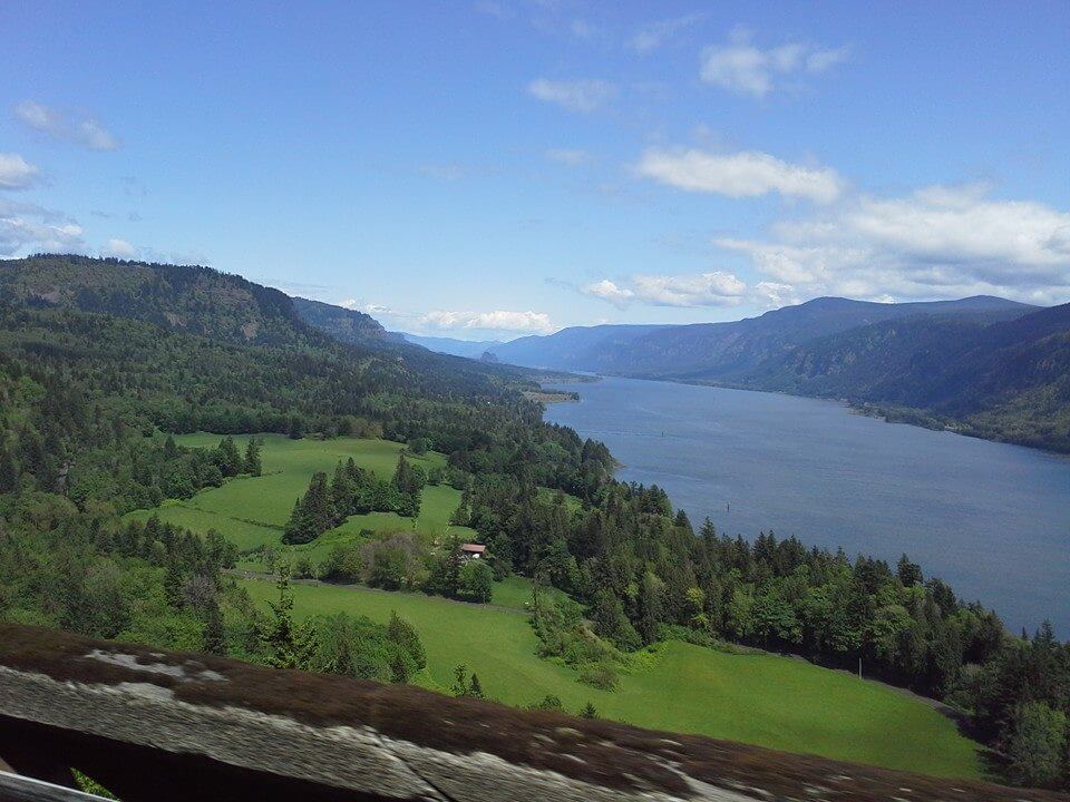 Columbia River Gorge - Washington state view