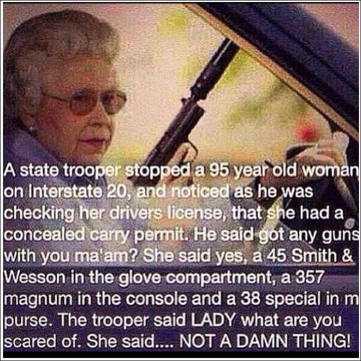 gun lady