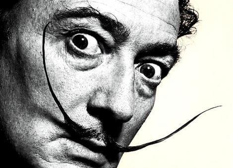 A 1942 portrait of artist Salvador Dali.