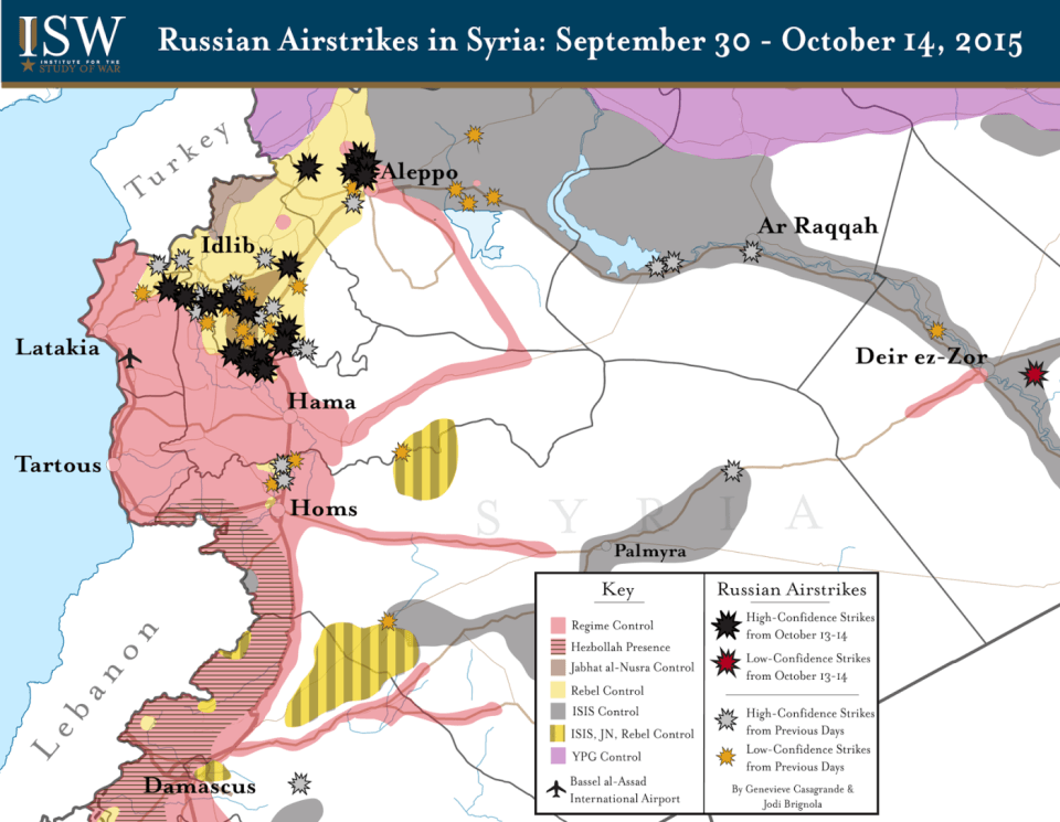 Russian Airstrikes on Syria