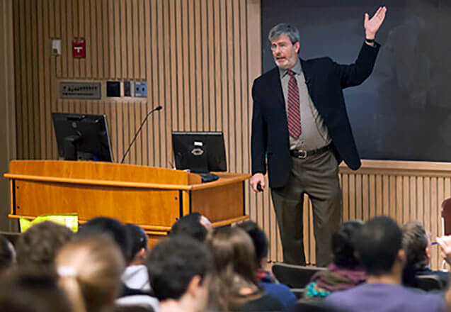 "Does Affirmative Action Hurt Those it Intends to Help?, lecture by Richard H. Sander, Professor of Law, UCLA held at Love Auditorium. Co-sponsored by The Institute for Philosophy, Politics, & Economics; The Center for Freedom & Western Civilization; and The Sio Chair.