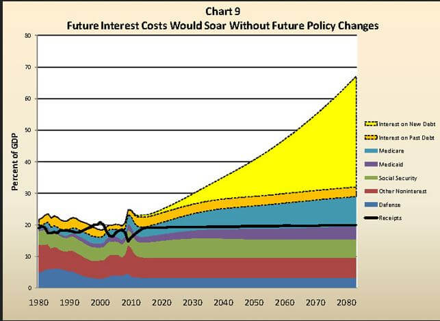 future interest costs 2010