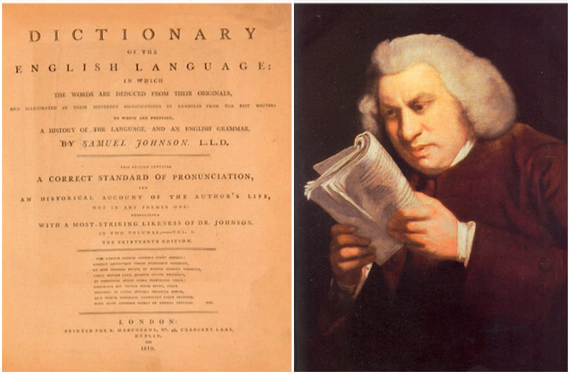 Dr. Samuel Johnson (1709-84) was an English journalist, author and lexicographer.