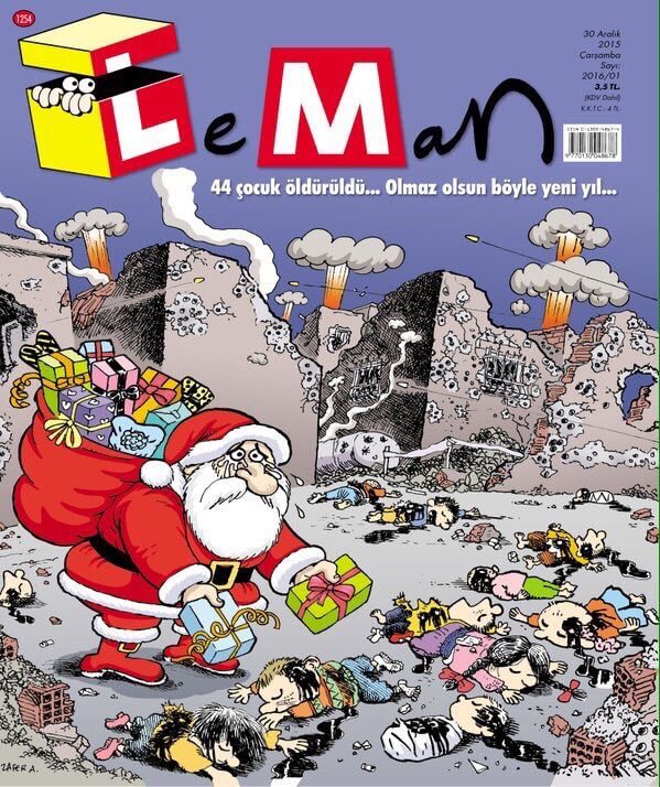 Leman Magazine's New Year cover