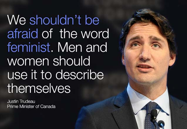 Justin-Trudeau-Feminist