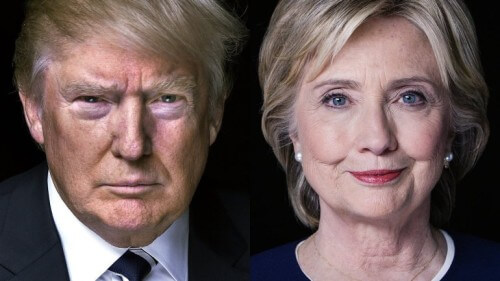 Hillary Clinton and Donald Trump