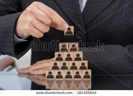 pyramid people