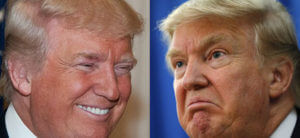 trump two faces