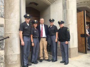 Outside the Mess Hall