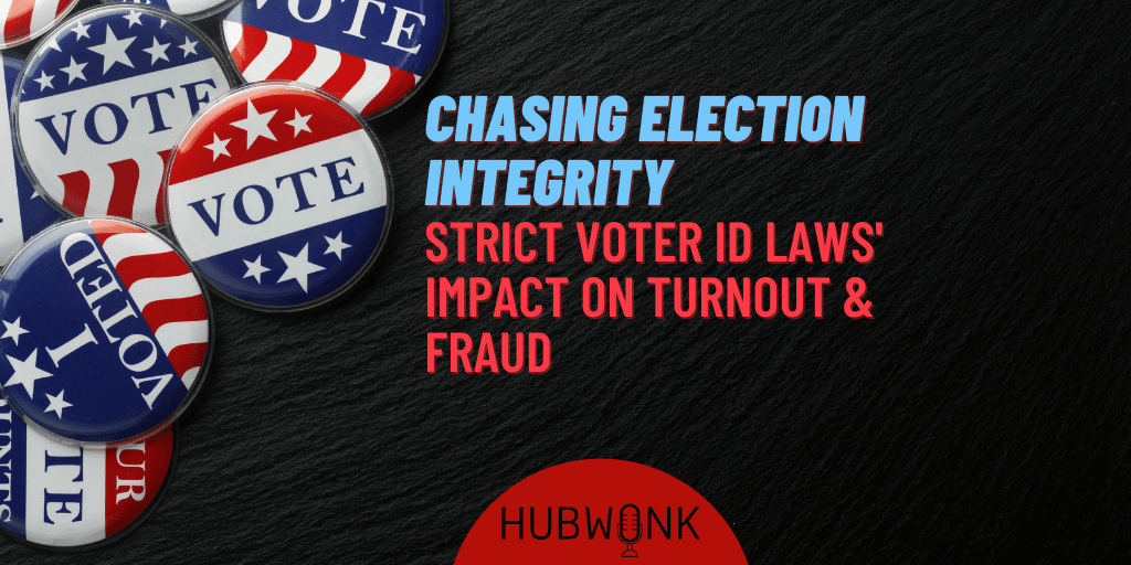 Chasing Election Integrity: Strict Voter ID Laws’ Impact on Turnout and Fraud.