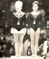 Vera Caslavska 1968 brave gymnast